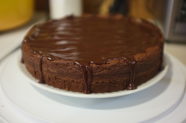 #24 Flourless Peppermint Patty cake