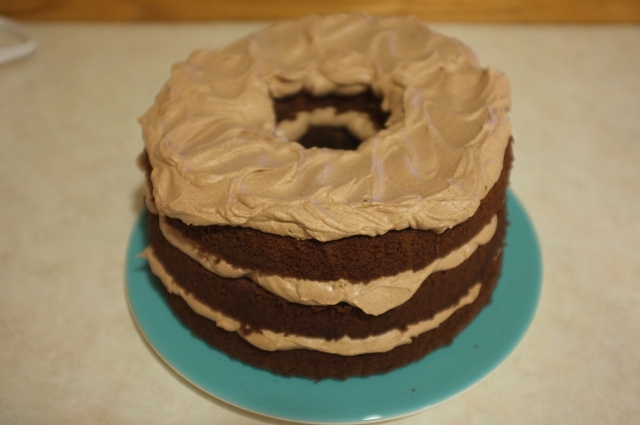 #27 Lovelight Chiffon Cake with Chocolate Whipped Cream
